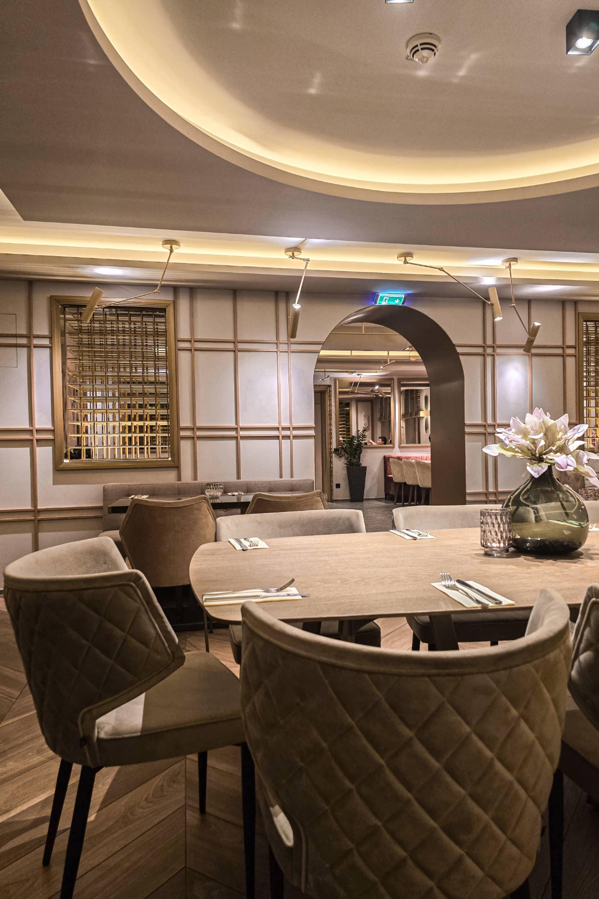 Griechisches Restaurant Ambrosia Innenansicht Rückersdorf